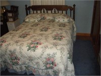 Full Size Bed, Head Board and Frame