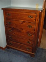 Pine Chest of Drawers, 38x19x50