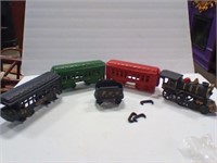 Train set cast iron