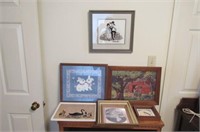 Selection of Pictures + Framed Items