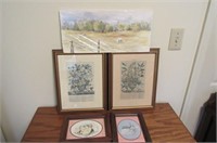 Selection of Pictures & Framed Items