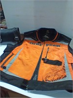 Scorpion Vest X. and XXlarge & leather bag
