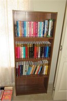57 Danielle Steel Books w/Book Shelf