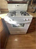 Whirlpool Gas Range With Asst. Pans, White