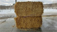 2 Large Squares Wheat Straw