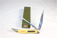 Vtg Kabar 1128 2 Blade Fishing Knife with Box