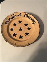 Woodford County Plate - w wall hanger