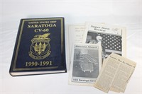 USS Saratoga1990-1991 Desert Storm Cruise book
