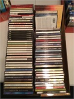 Box of mixed CDs