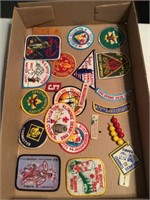 box lot of Boy Scout Patches
