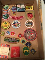 box lot of Boy Scout Patches