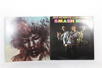 Pair -Jimi Hendrix Records - Cry of Love/Smash hit