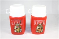 Pair - 1983 Star Wars Return of the Jedi Thermos