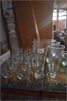 Beer Pisners & Brandy Glasses