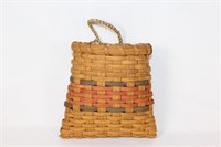 Vintage New England Wall Hanging Basket