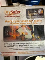 Dryer lint alarm