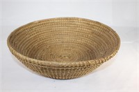 Vintage Large Woven Sweet Grass Basket/Bowl