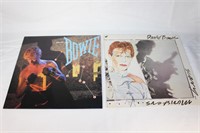Pair -David Bowie LPs - Let's Dance/Scary Monsters