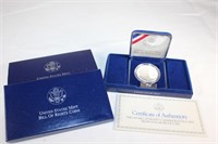 1993 - Bill of Rights Silver Commemorative Coin