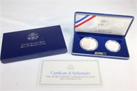 1993 -Bill of Rights Silver Commemorative Coin set