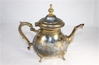 Vintage Arabic Gold/Brass Teapot