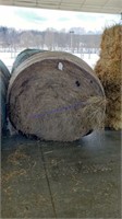 2 Round Bales Mulch Hay