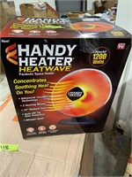 Handy heater 1200w
