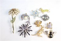 Misc. Lot of Brooches / Pins