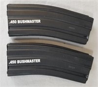Lot of Two .450 Bushmaster 10 Round Magazines