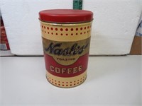 Vintage Nash's Toasted Coffee 2 lb Tin Canister