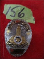 Los Angeles police badge pin