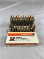 59 Rounds of .22-250 Rem Mag Ammunition