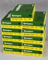 11 Boxes (55 Rounds) Remington 12ga #1 Buckshot
