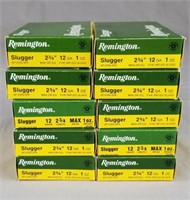 10 Boxes (50 Rounds) Remington 12ga Rifled Slugs
