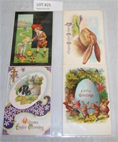 VTG. 4 EASTER & 4 THANKSGIVING STATIONERY CARDS