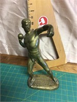Heavy brass shot putter signed dated 1911