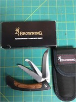 Browning featherweight composite knife looks new