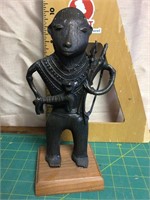 Pot metal figurine