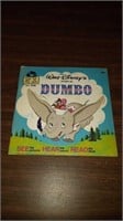VINTAGE DISNEY "STORY OF DUMBO" 45 LP & BOOK
