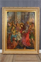 Old Masters Style Sixth Station of The Cross
