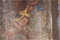 Fragmentary Antique Ecclesiastical Painting