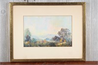 Leonid Getchoff 1936 Pastel Landscape