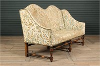 William & Mary Style Settee