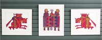 Norse Mythology Tapestry Motif Drawings