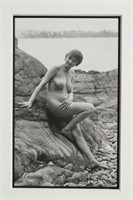 Vintage Postcard - Female Nude Marked Leo