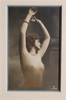 Risque Hand Colored RPPC Marked GG Co