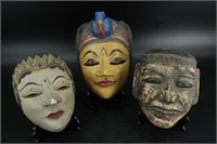 Indonesian Java Topeng Masks