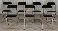 7 Vintage Fritz NY Folding Parlor Chairs