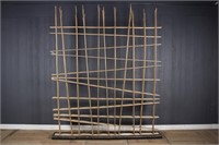 Bamboo Sculptural Room Divider or Sculpture