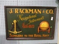 NAVIGATION SIGN 21x35 - REPRO